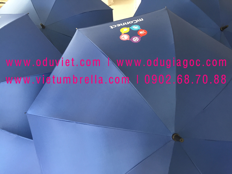 xưởng sản xuất ô dù cầm tay in logo quảng cáo